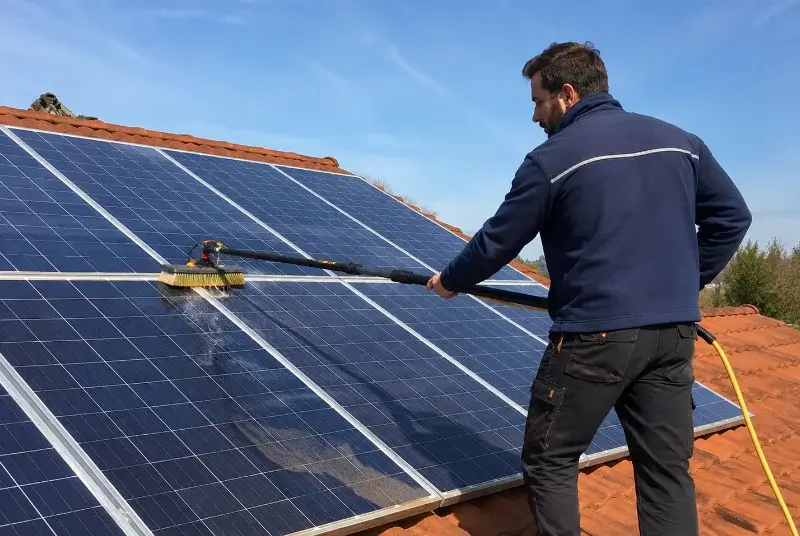 Nettoyage et entretien de panneaux solaires à Taurinya